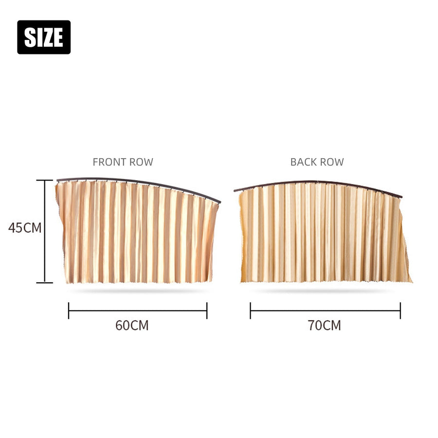 Magnetic Sun Protection Shade Car Window Curtain - Image 5