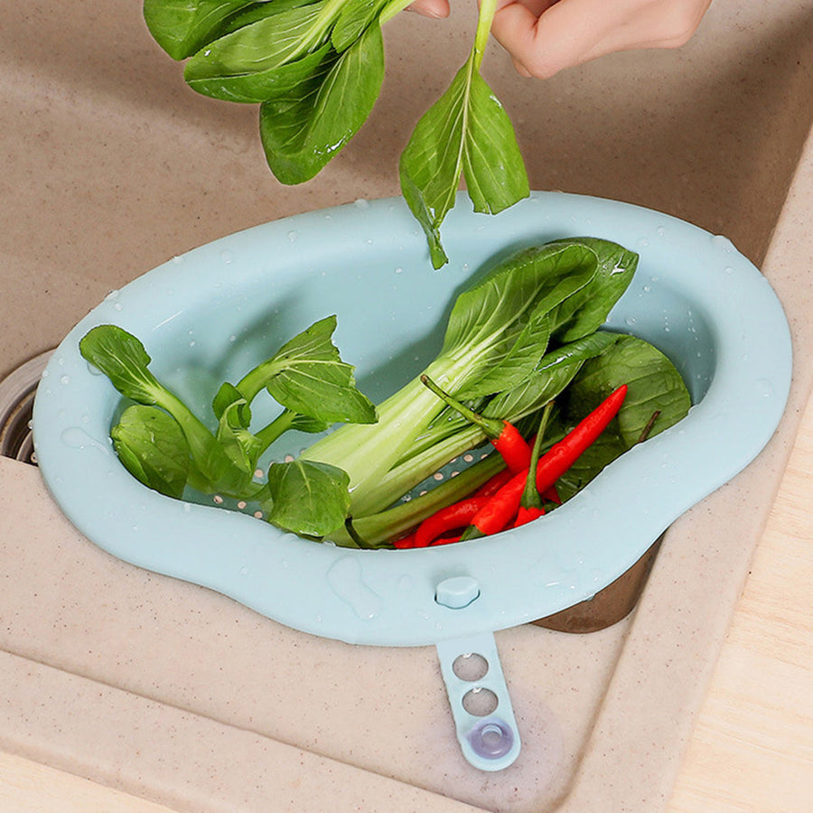 Kitchen Sink Easy Drain Side Basket - Image 1