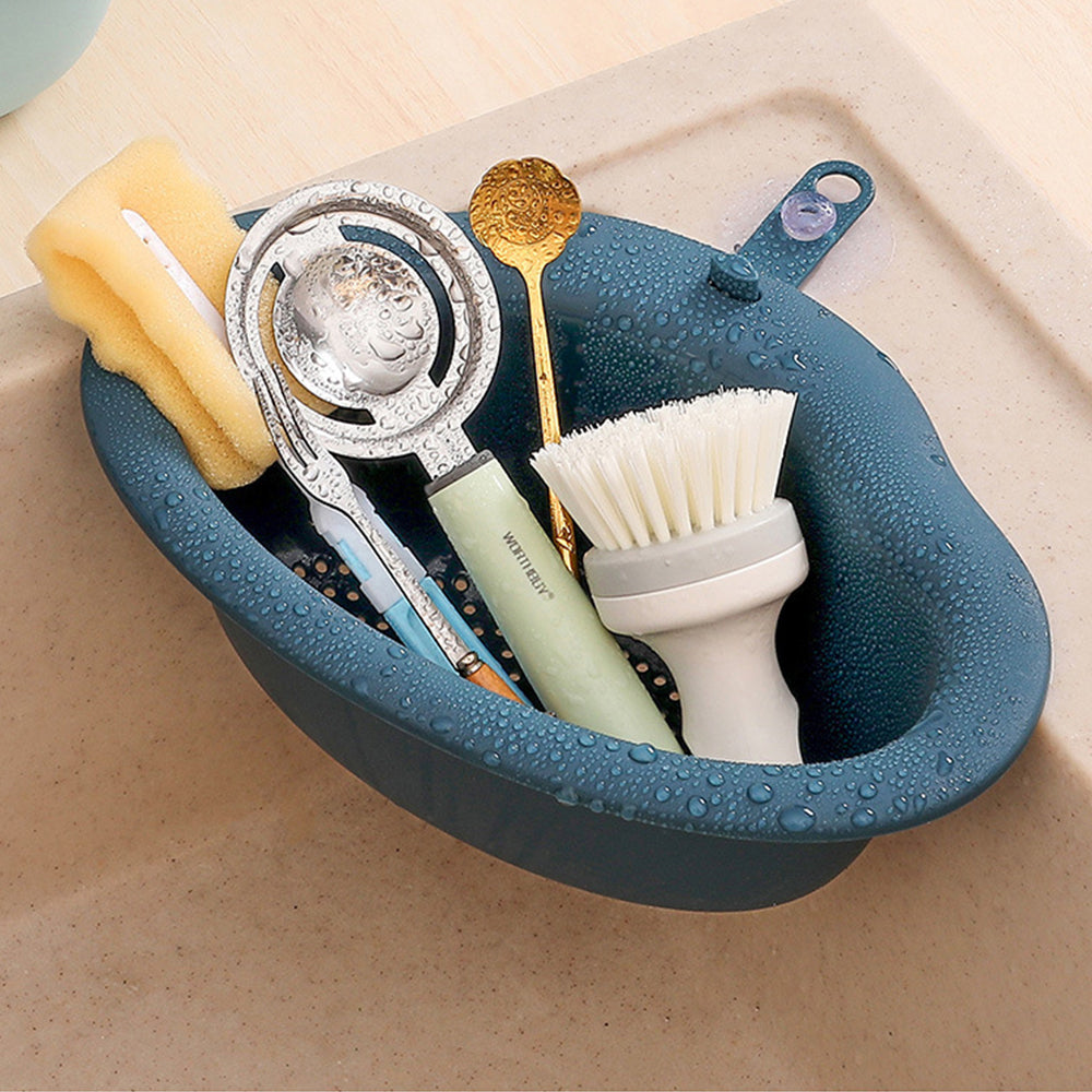 Kitchen Sink Easy Drain Side Basket