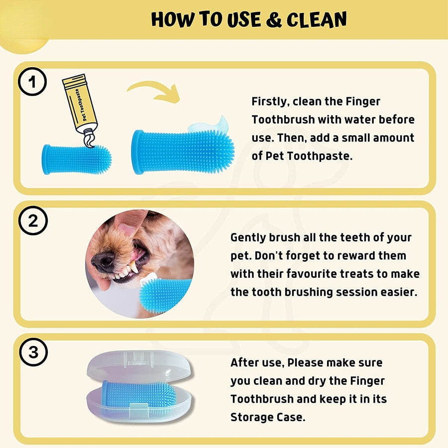 Creative Pet Finger Toothbrush - Image 8