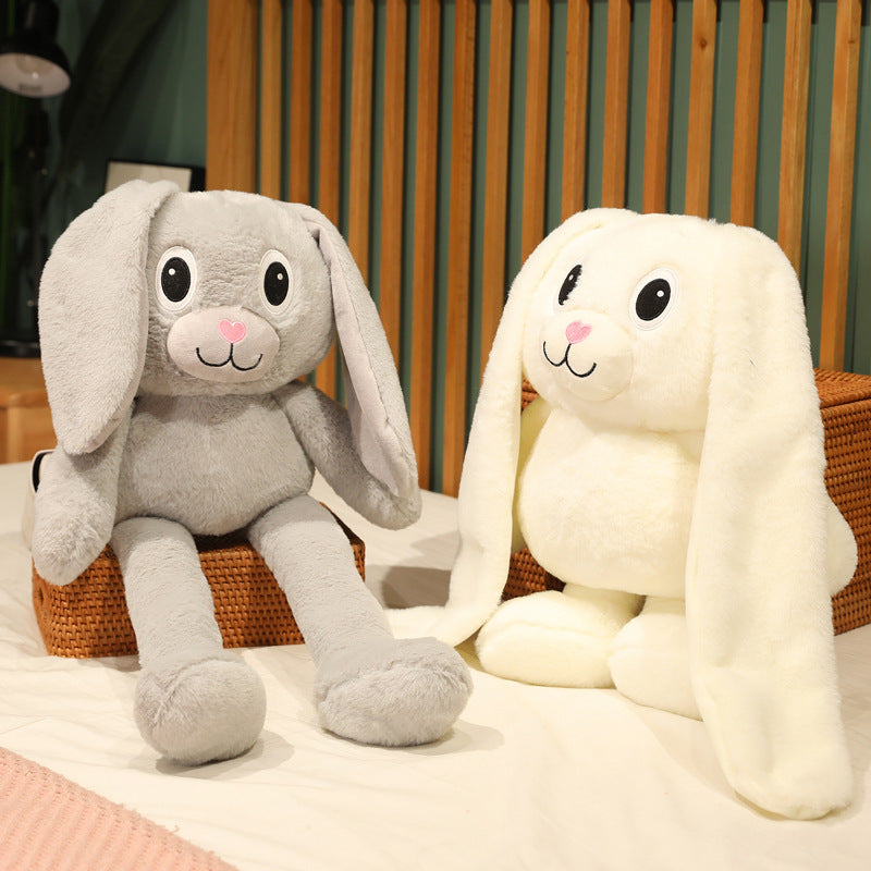 Cartoon Rabbit Extendable Plush Toy