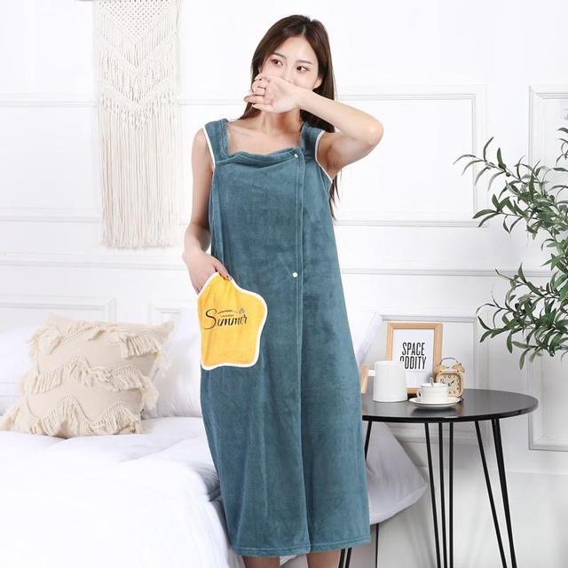 Wearable Bathrobe Dress - Image 12