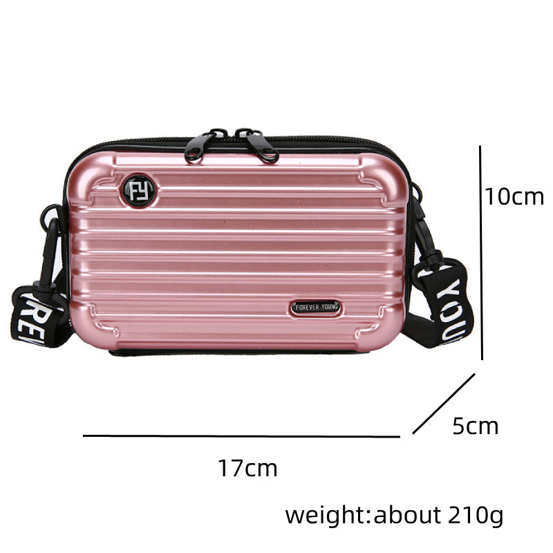 Mini Luggage Shape Women Purse - Image 8
