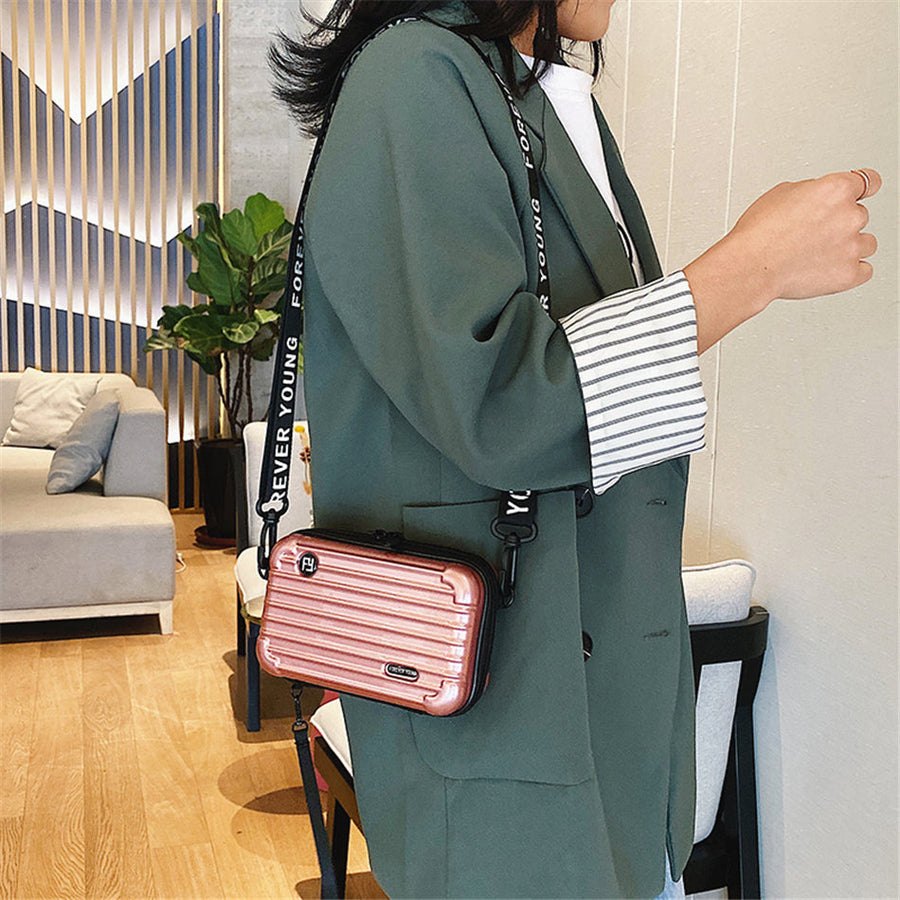 Mini Luggage Shape Women Purse - Image 4