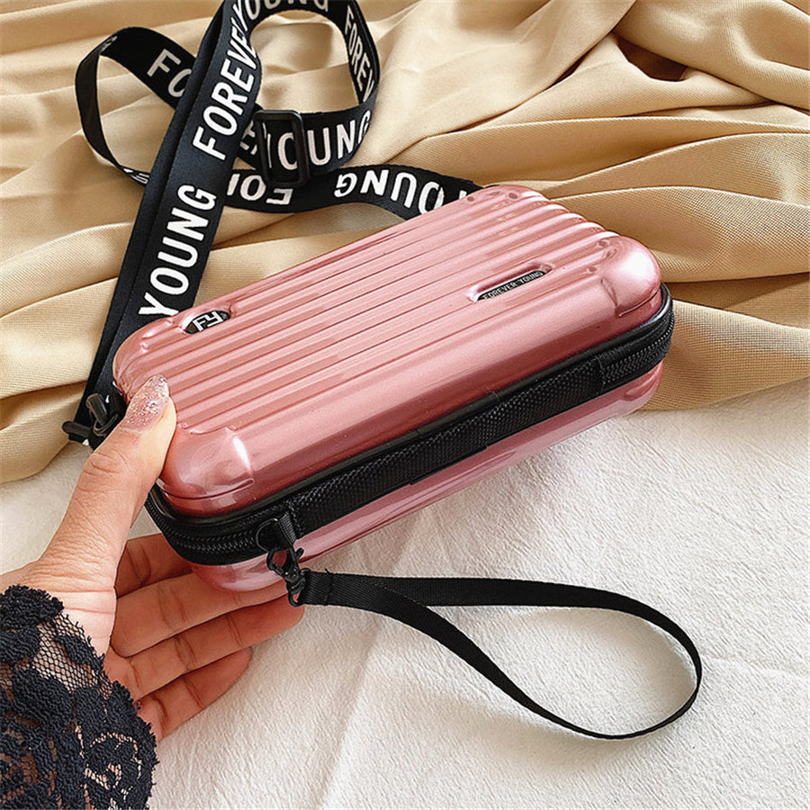 Mini Luggage Shape Women Purse - Image 15