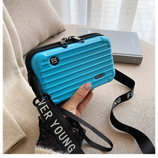Mini Luggage Shape Women Purse - Image 12