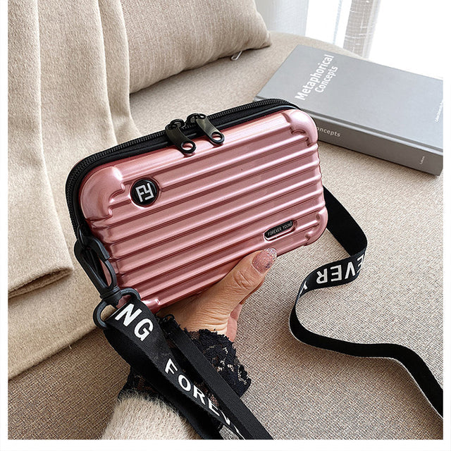 Mini Luggage Shape Women Purse - Image 14