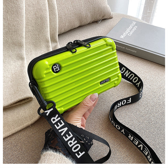 Mini Luggage Shape Women Purse - Image 13
