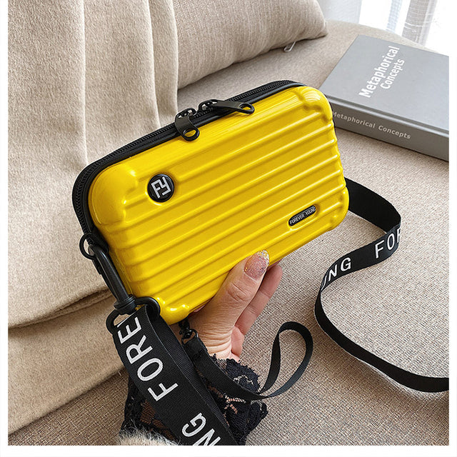 Mini Luggage Shape Women Purse - Image 9