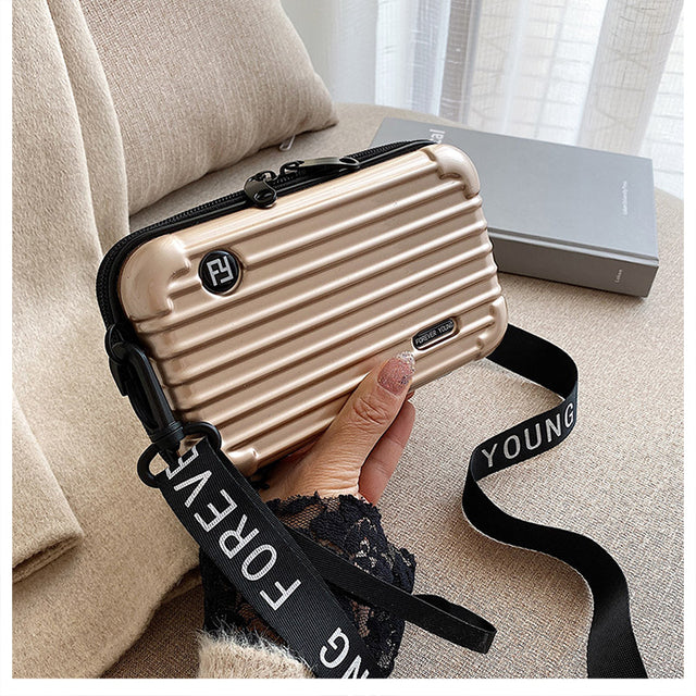 Mini Luggage Shape Women Purse - Image 5