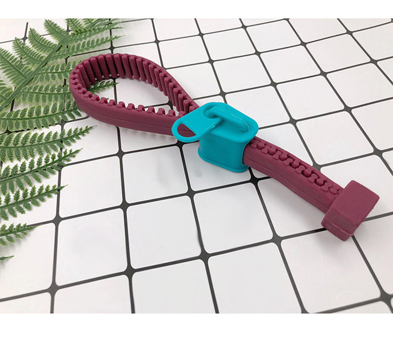 Zipper Silicone Bottle Opener