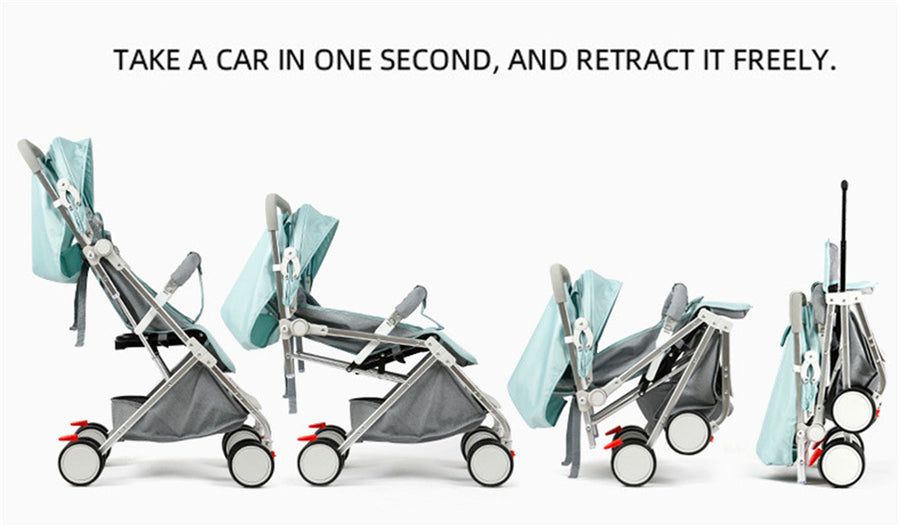 High Lightweight Foldable Baby Stroller - Image 7