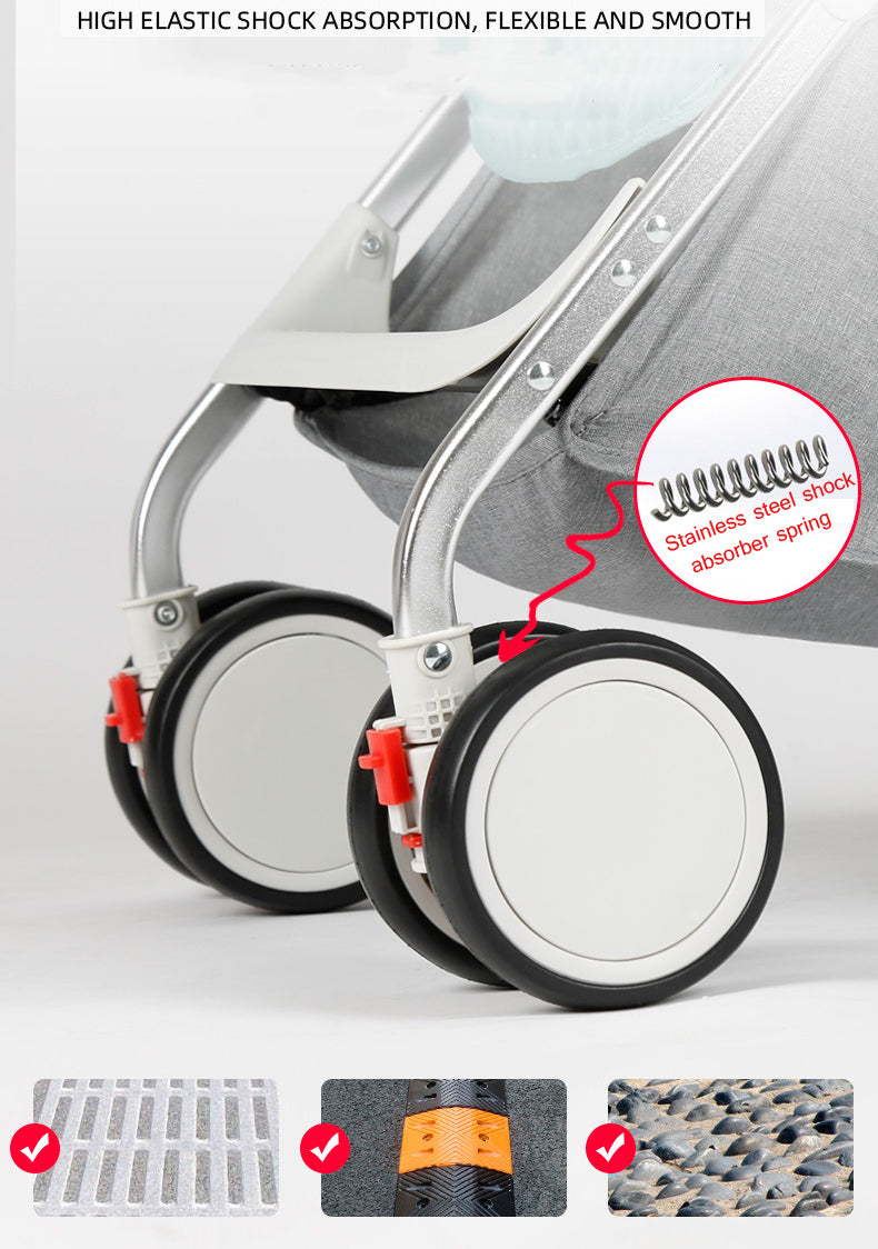 High Lightweight Foldable Baby Stroller - Image 8