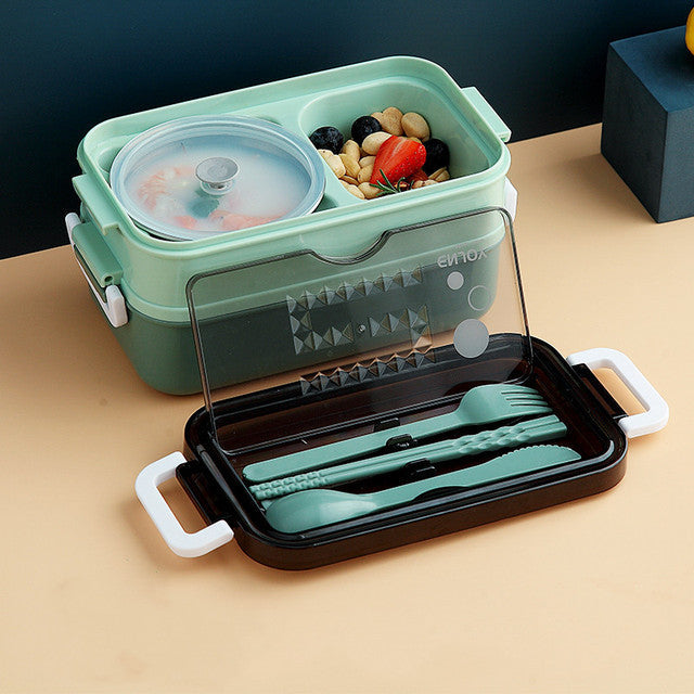 Double Layer Leak-Proof Soup Bowl Lunch Box - Image 5