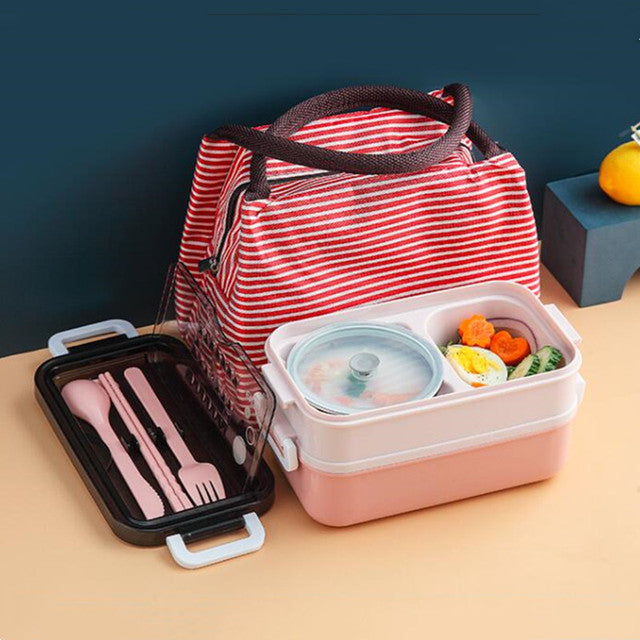 Double Layer Leak-Proof Soup Bowl Lunch Box - Image 17