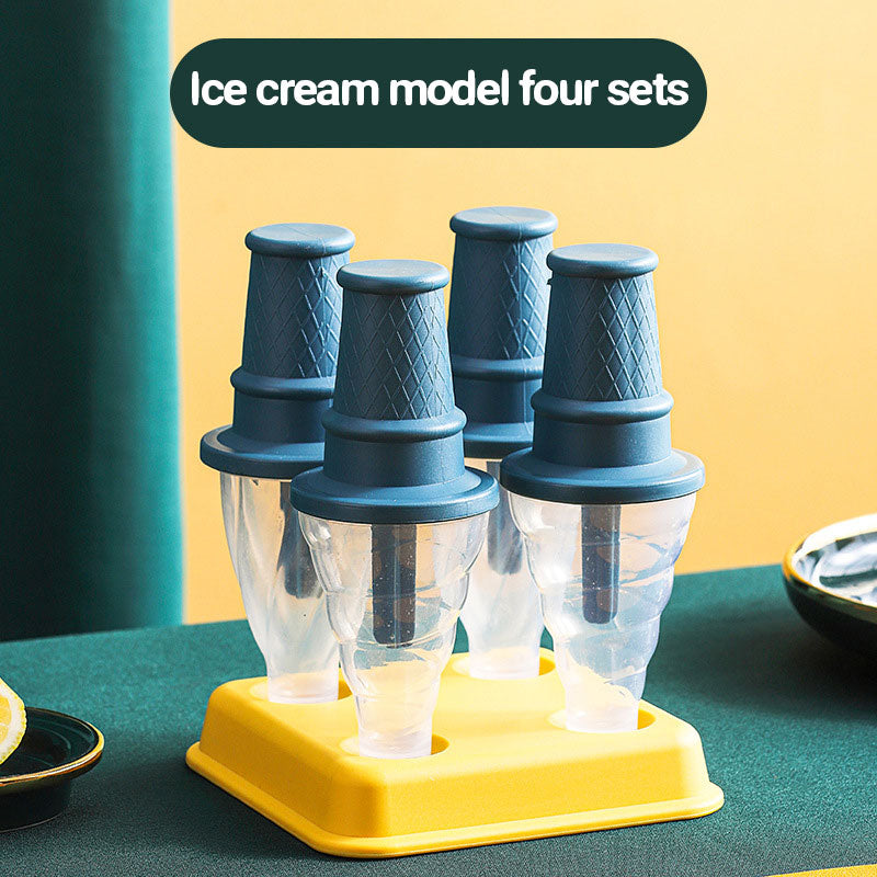 Reusable Ice Cream Popsicle Mold Pack