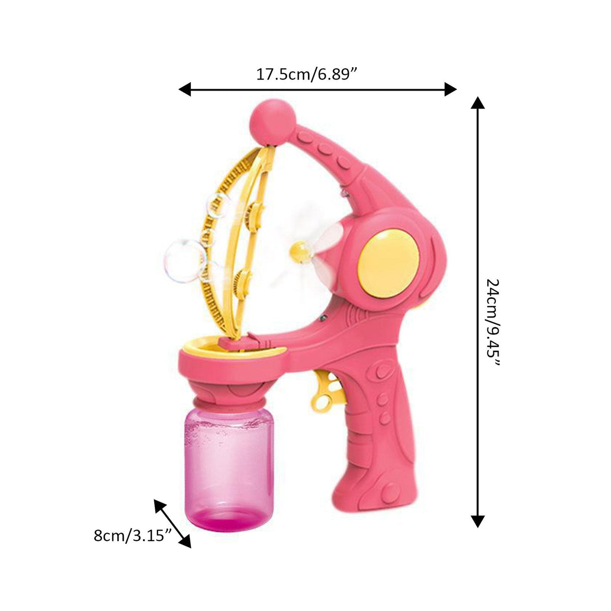 Automatic Flower Bubble Blower Machine Toy