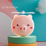 Rechargeable Piggy Mini Led Makeup Light Mirror