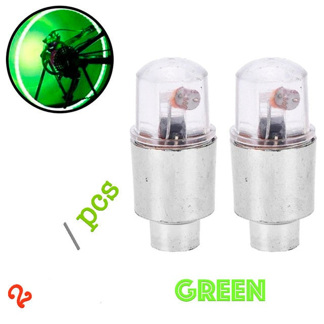 2pcs Car Bike Tire Valve Cap Lights - Image 5