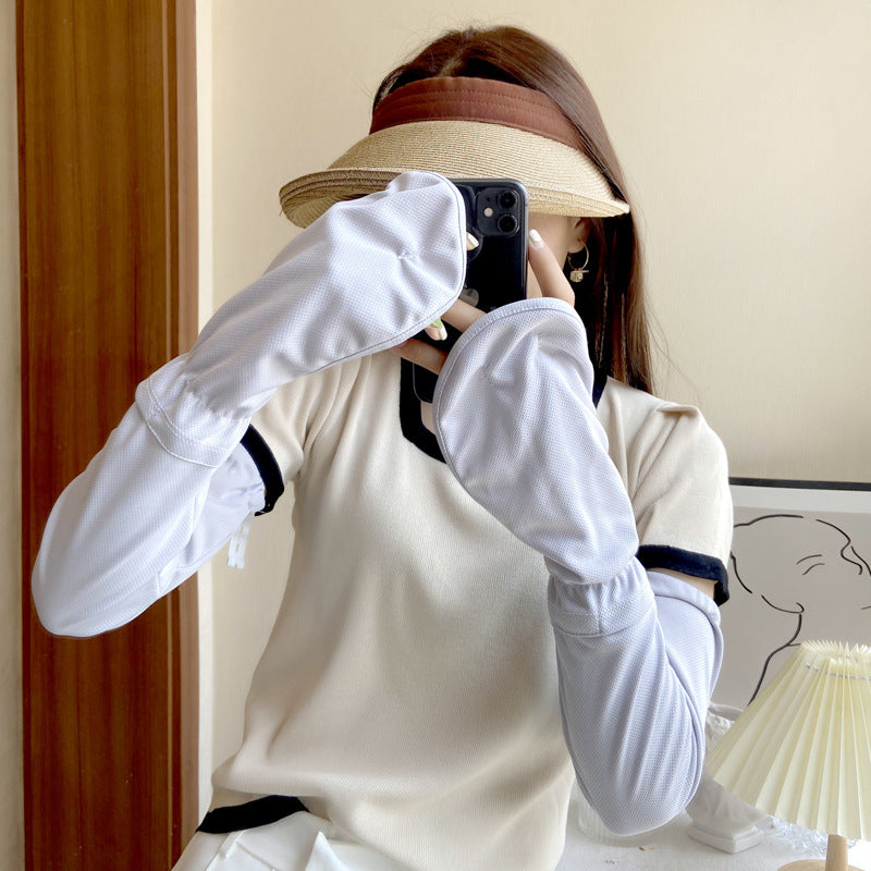 Anti-Ultraviolet Silk Summer Long Sleeves - Image 10