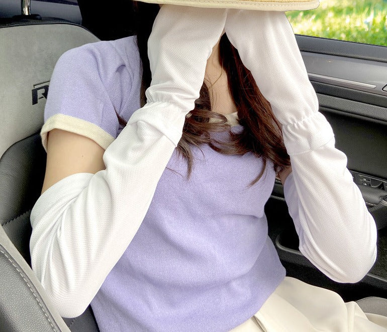 Anti-Ultraviolet Silk Summer Long Sleeves - Image 6