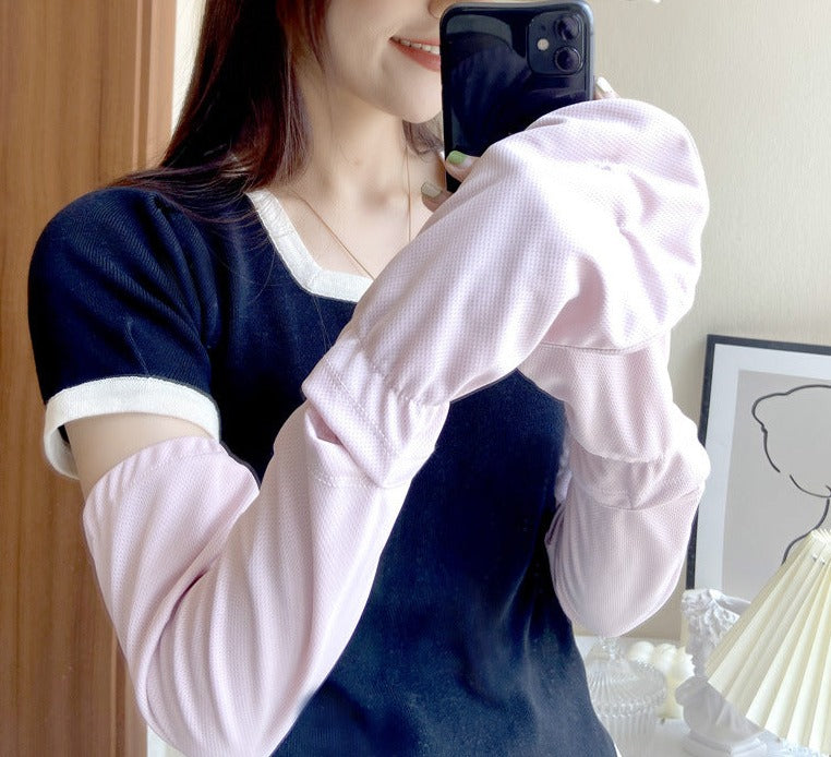 Anti-Ultraviolet Silk Summer Long Sleeves - Image 9