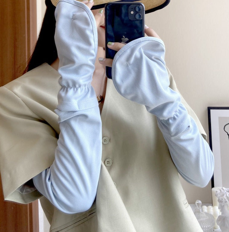 Anti-Ultraviolet Silk Summer Long Sleeves - Image 2