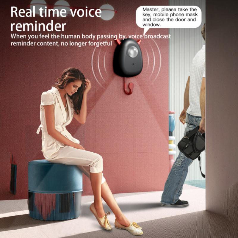 Cartoon Elf Sensor Voice Reminder Key Hook - Image 9