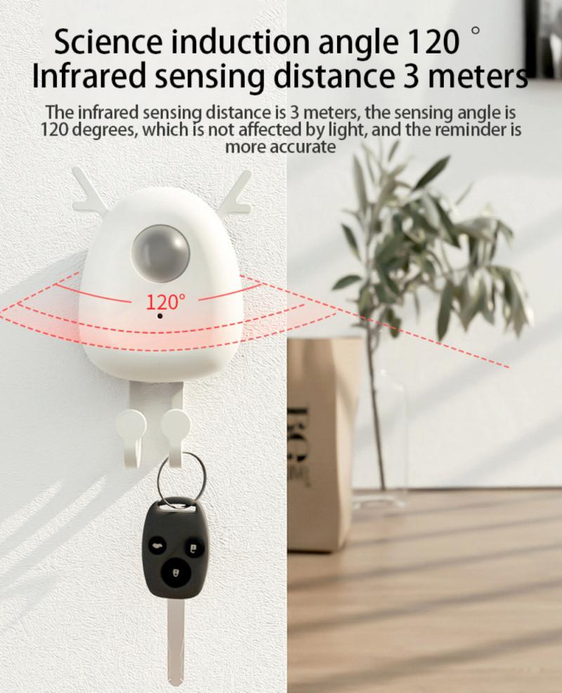 Cartoon Elf Sensor Voice Reminder Key Hook · Mavigadget