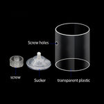 Aquarium Transparent Suction Fish Feeder