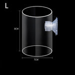 Aquarium Transparent Suction Fish Feeder