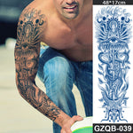 Long Lasting Full Arm Sleeve Tattoo Sticker