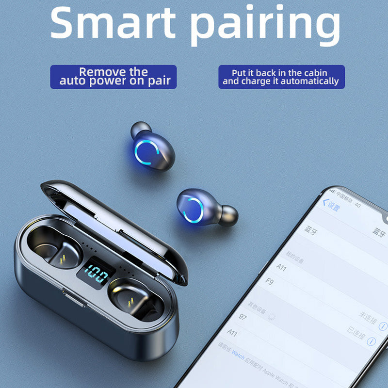Wireless Ultimate Headset with 2000mAh Powerbank Case - Image 1