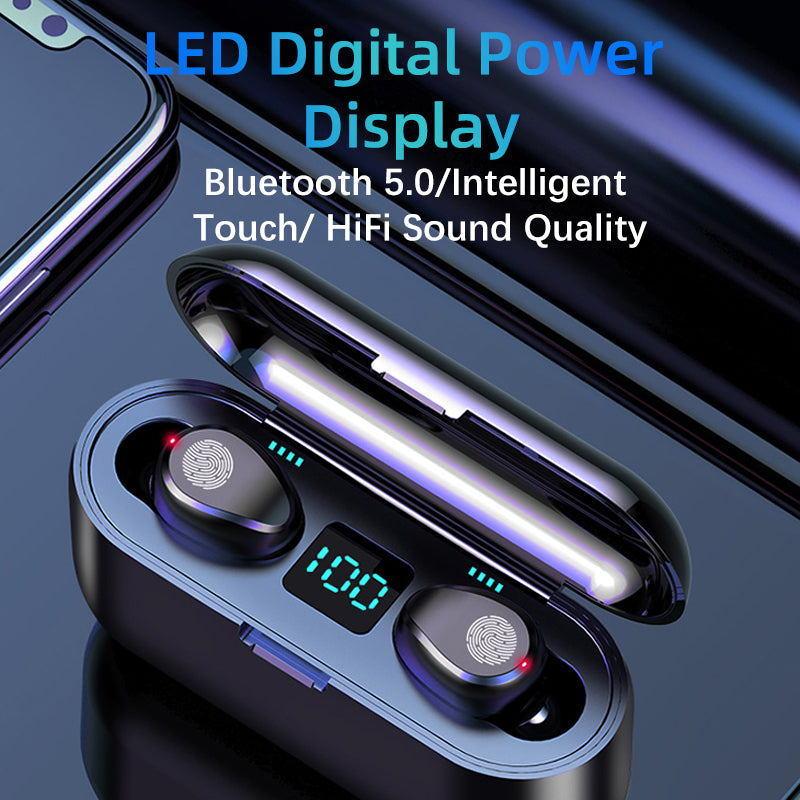 Wireless Ultimate Headset with 2000mAh Powerbank Case