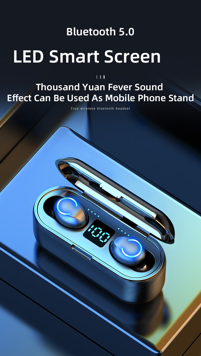 Wireless Ultimate Headset with 2000mAh Powerbank Case - Image 10