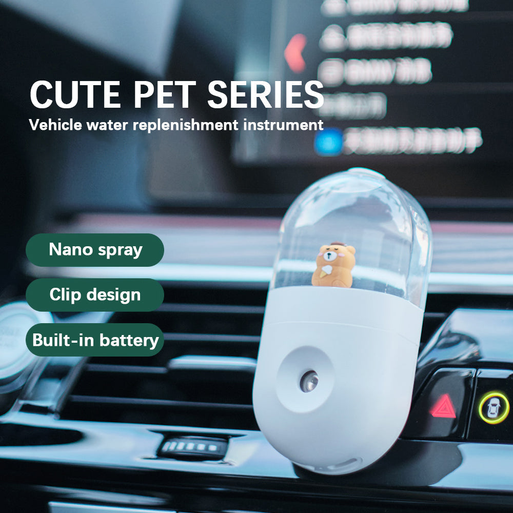 Mini Bear USB Ultra-Quiet Car Humidifier