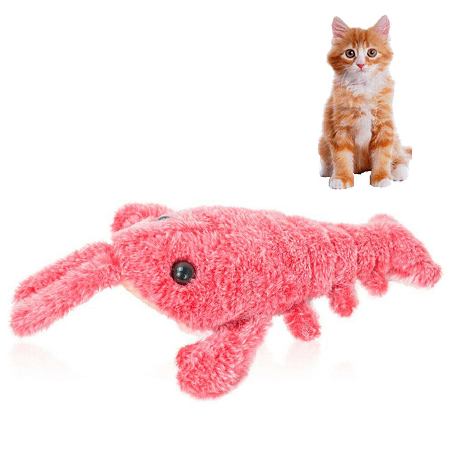 Cat Floppy Interactive Lobster Plush Toy - Image 2