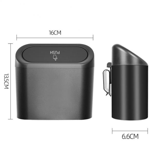 Car Mini Side Door Auto Push Trash Can - Image 6