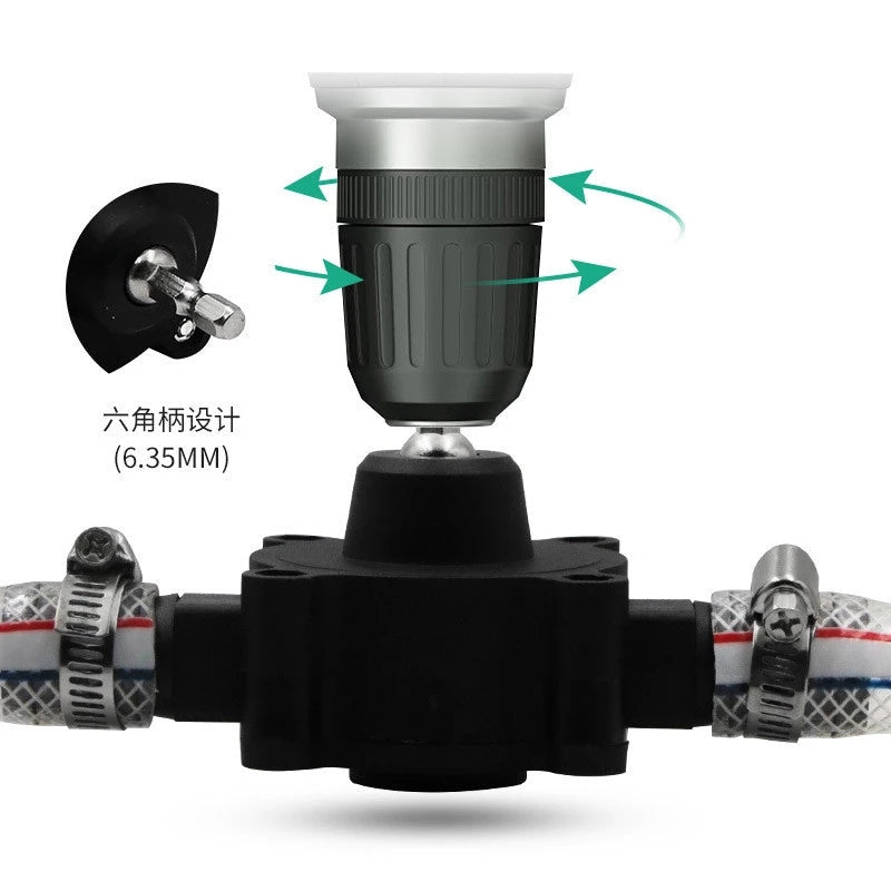 Electric Drill Water Transfer Pump Tool - Image 8