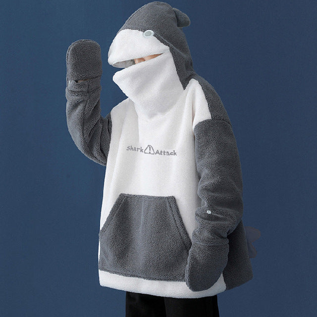 Sea Shark Stylish Hoodie - Image 4