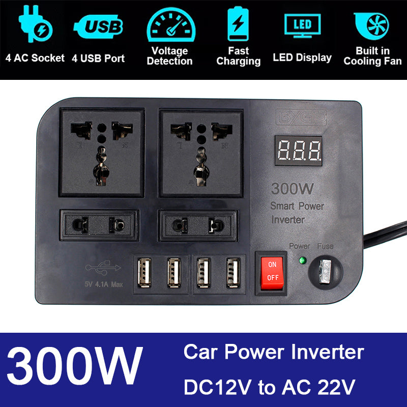Universal Fast Charging Car Power Converter Socket - Image 3