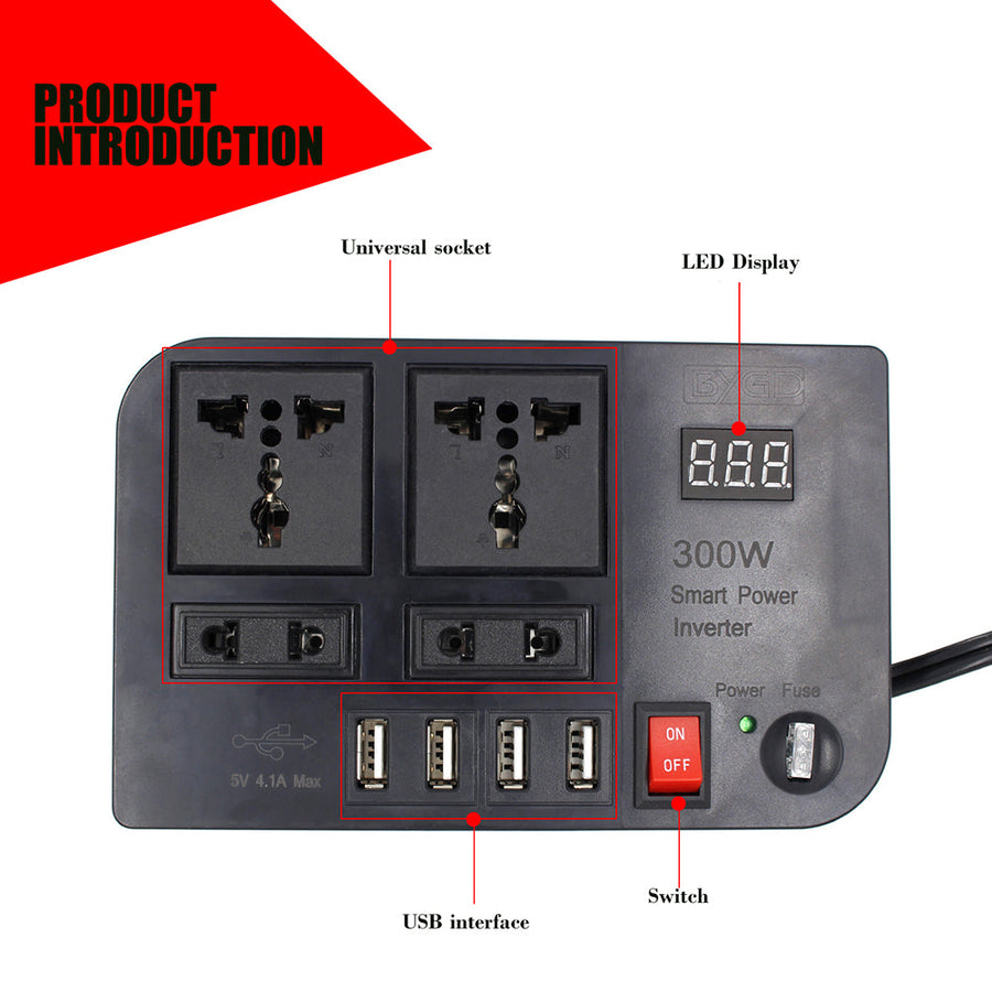Universal Fast Charging Car Power Converter Socket - Image 7