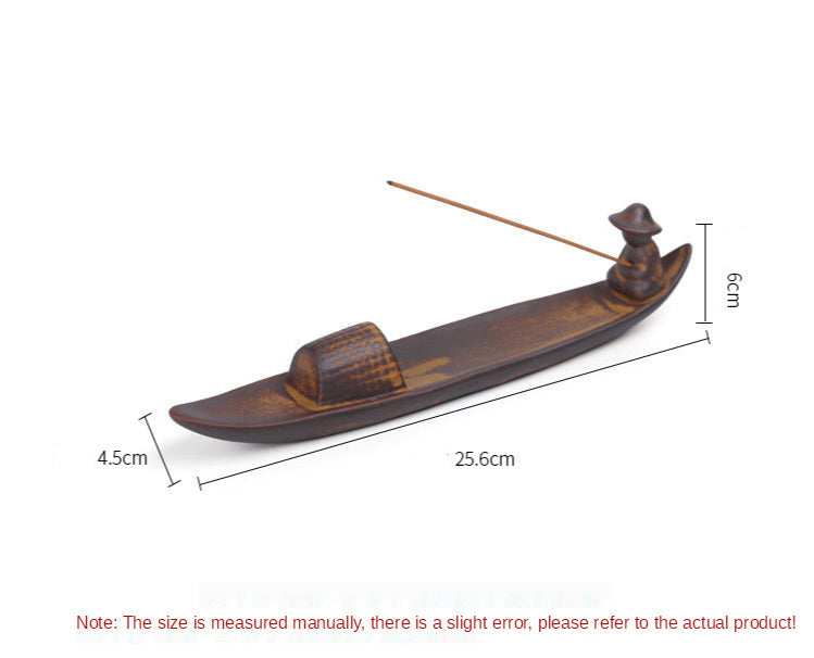 Wooden Zen Incense Holder - Image 9
