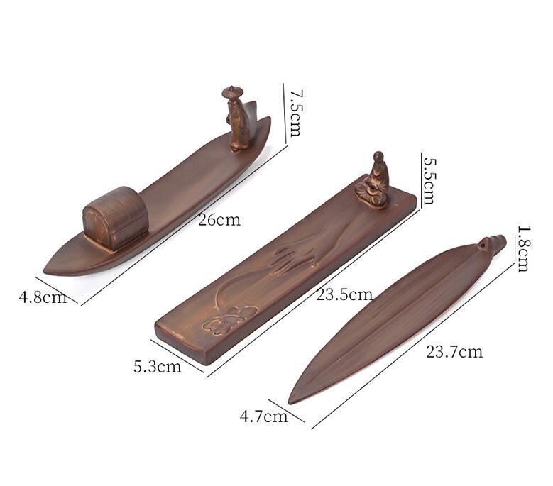 Wooden Zen Incense Holder - Image 2