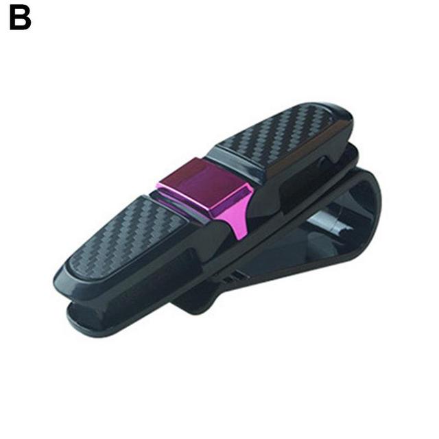 Car Sun Visor Glasses Holder Clip - Image 10