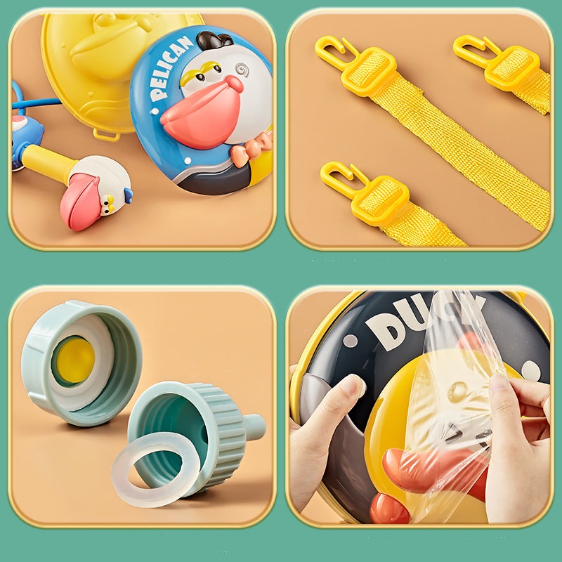 Cute Beach Game Water Gun Toy Backpack - Image 2