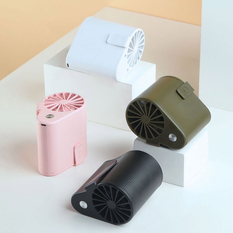 Portable Rechargeable Hands-Free Waist Fan - Image 4