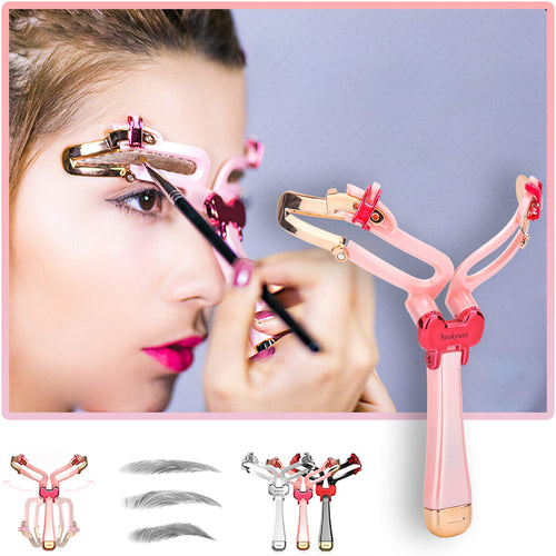 Eyebrow Styling Reusable Adjustable Stencil - Image 0