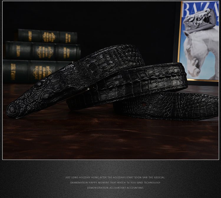Luxo Crocodile Belt - Image 3