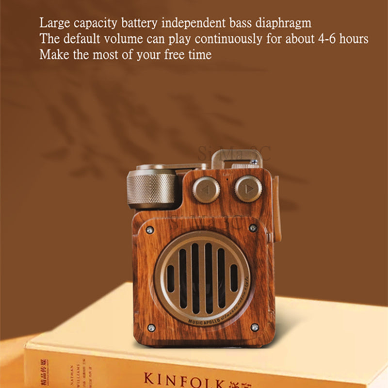 American Style Retro Bluetooth Radio Speaker - Image 2